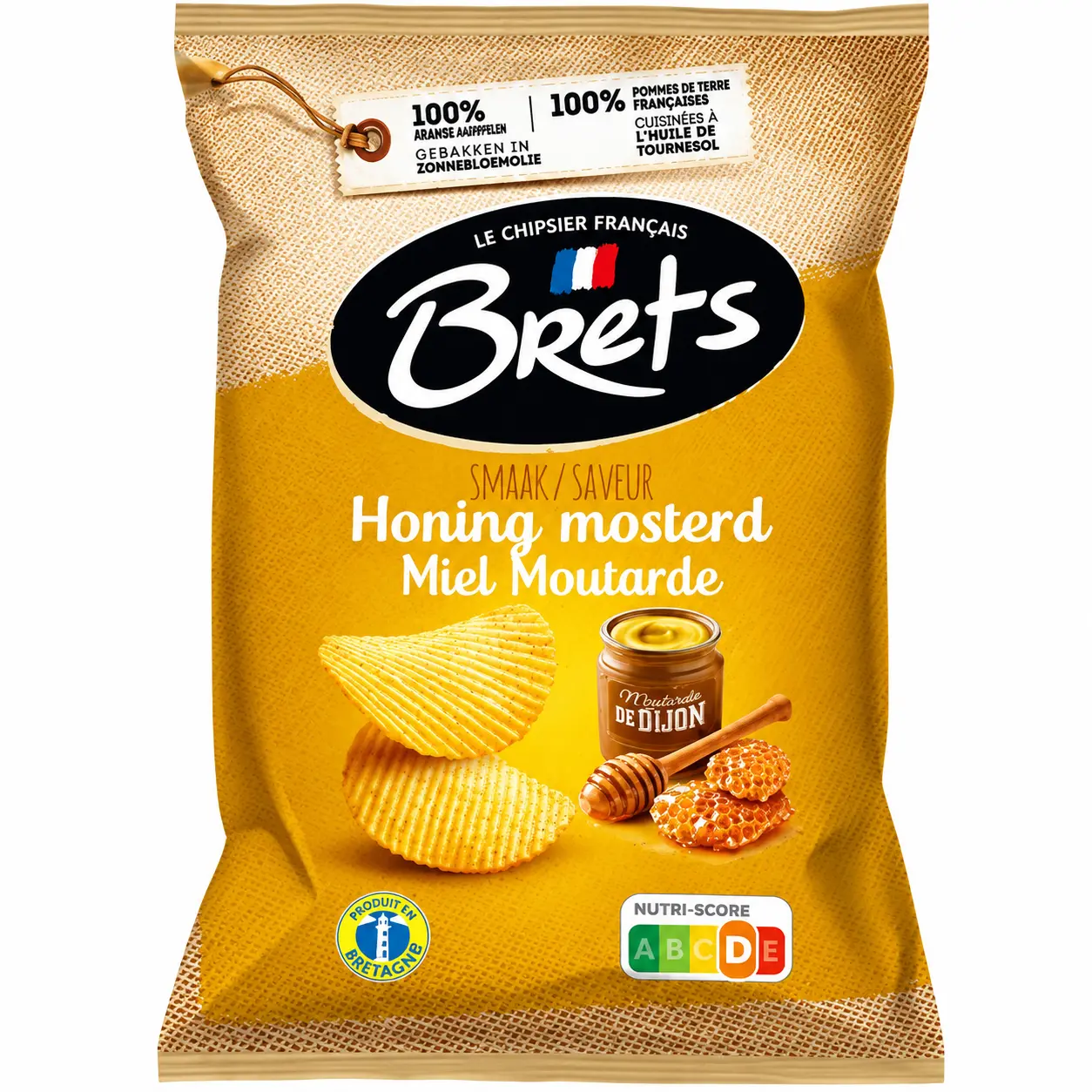 Brets Miel Moutarde Chips 125 Gr