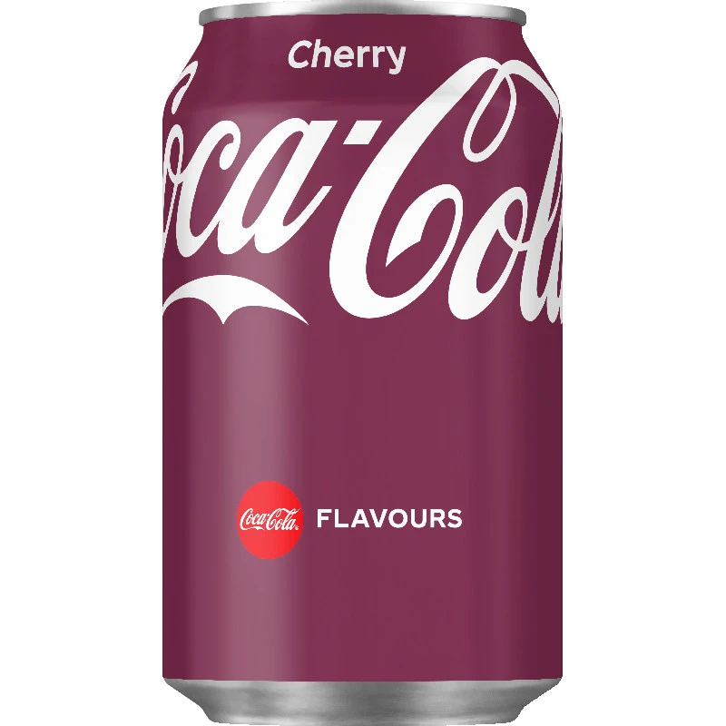 Coca-Cola Cherry Import DK Canette 33 Cl