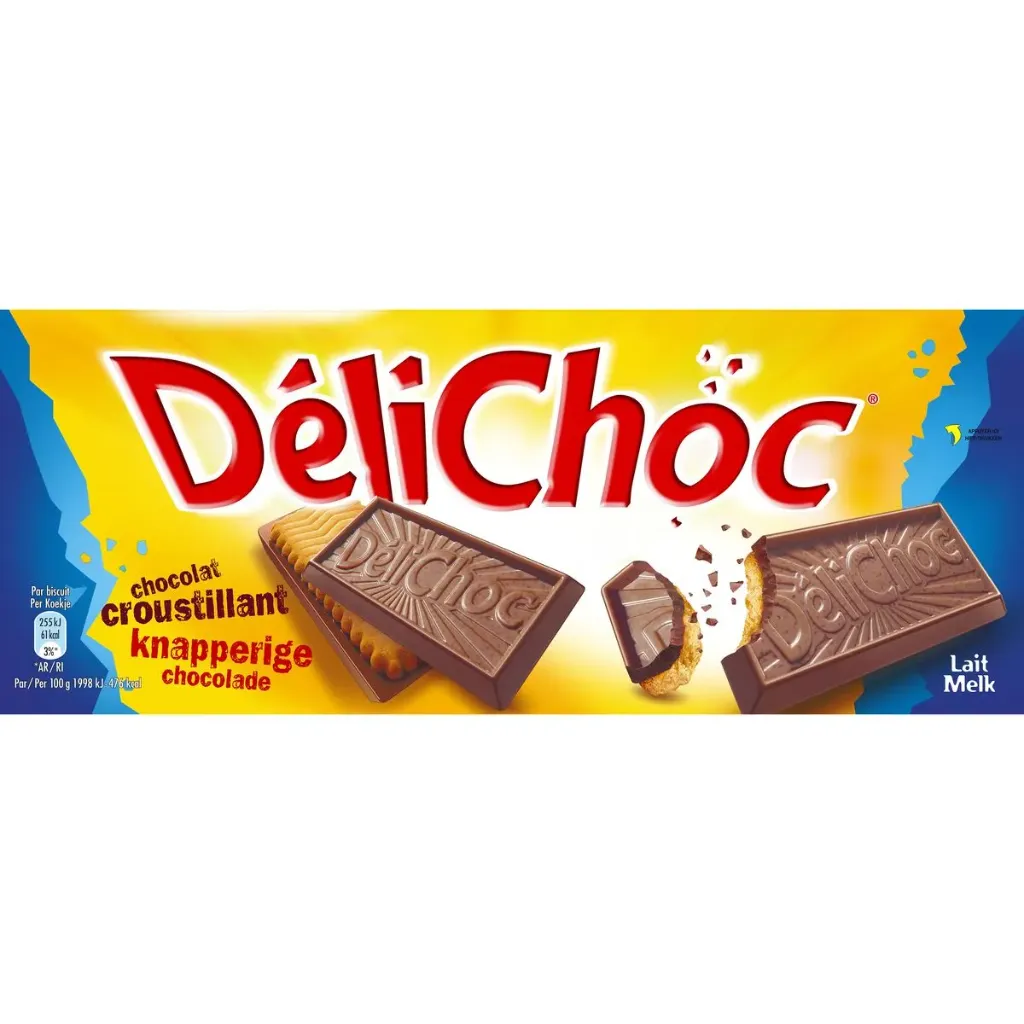 Délichoc Chocolat au Lait Biscuits 150 Gr