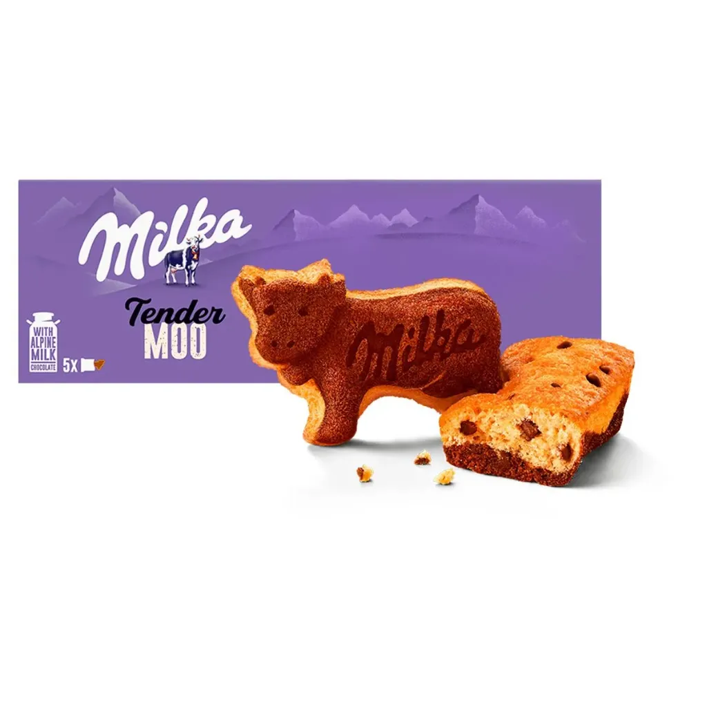 Milka Tender Moo Gâteaux 5x28 Gr