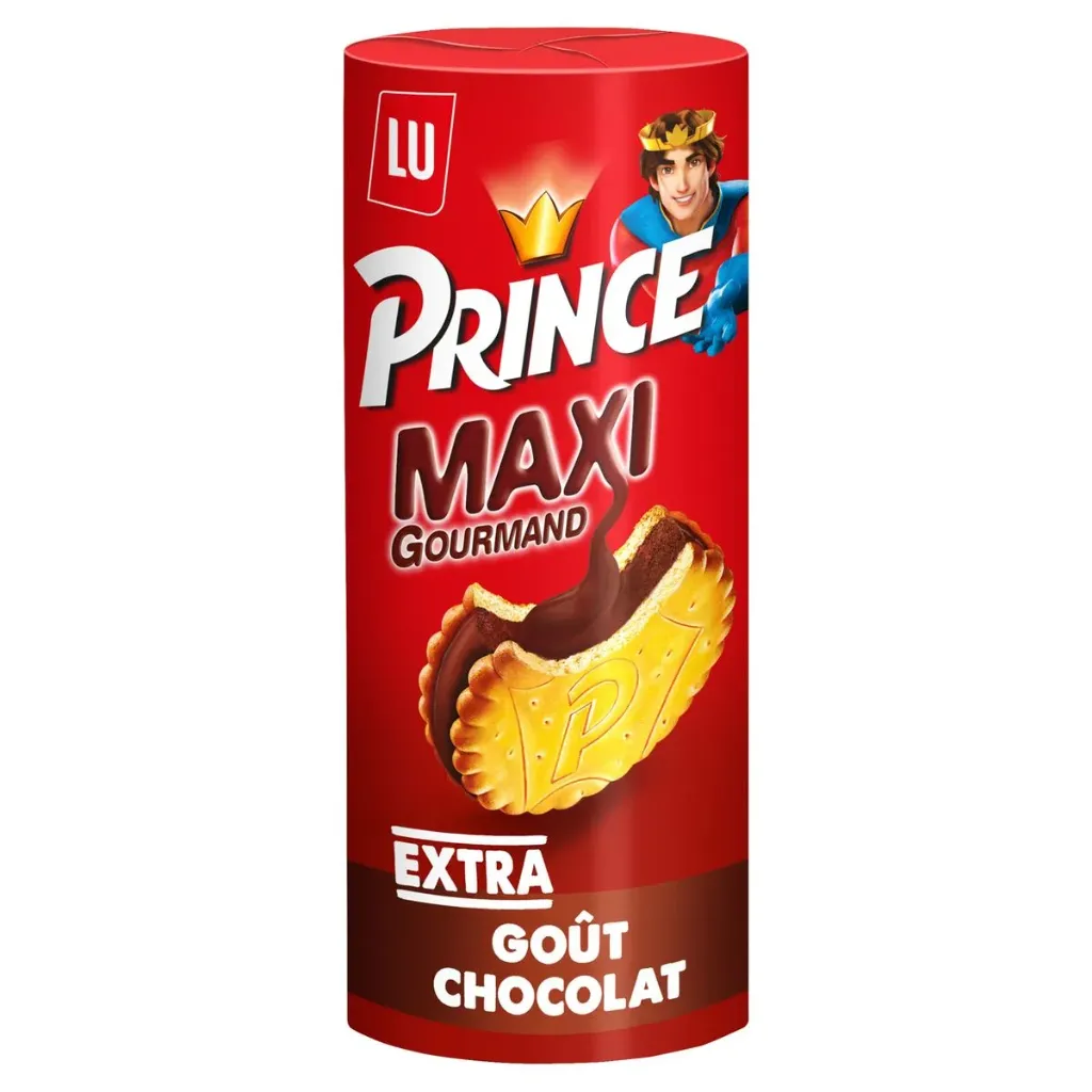 [000008] Lu Prince Maxi Gourmand Biscuits Chocolat 250 Gr