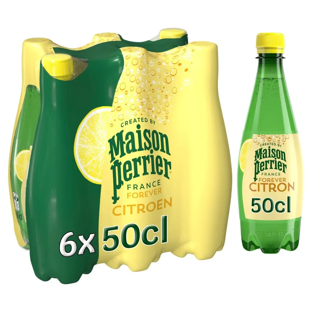 Maison Perrier Citron Eau Pétillante Aromatisée 6x50 Cl