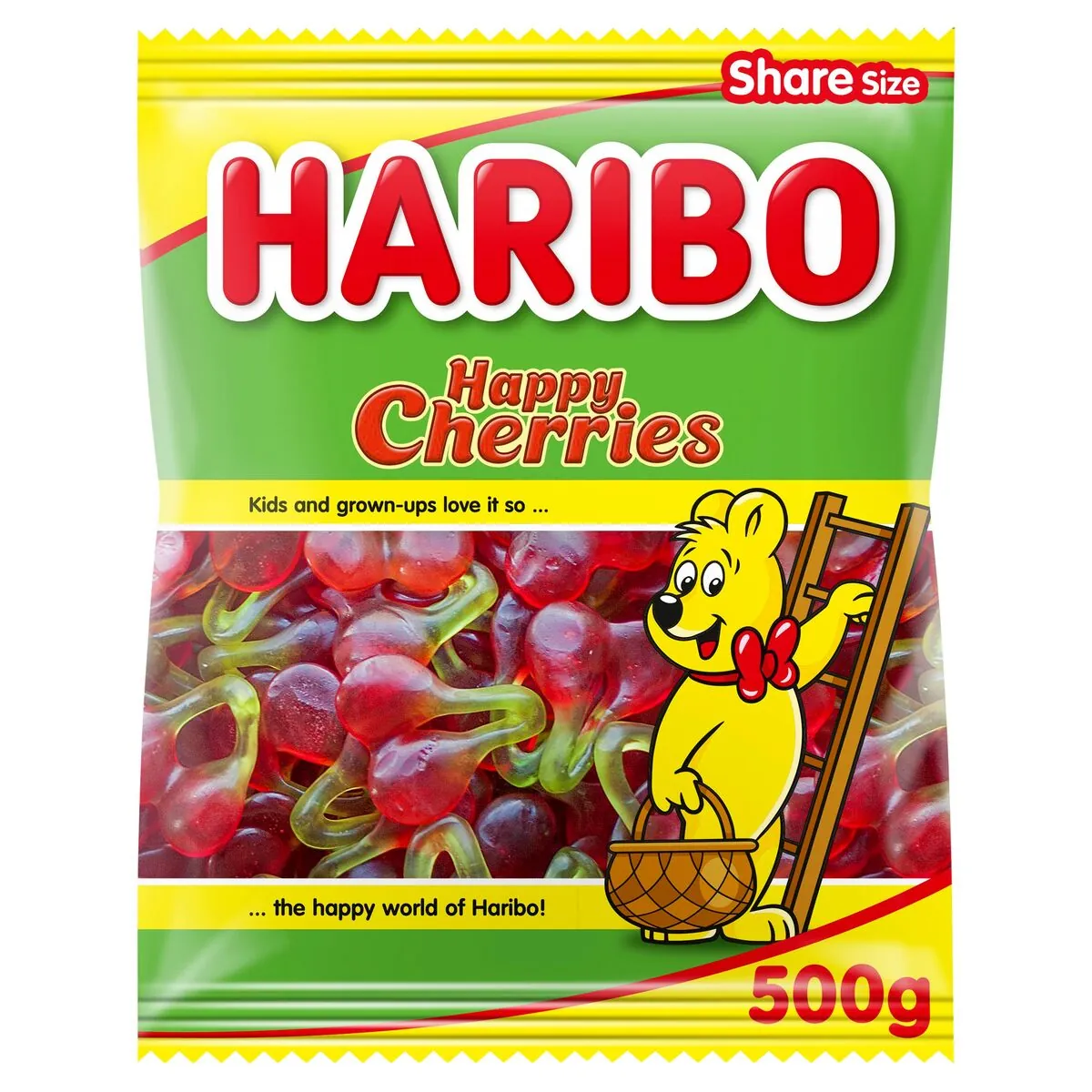 Haribo Happy Cherries Bonbons 500 Gr