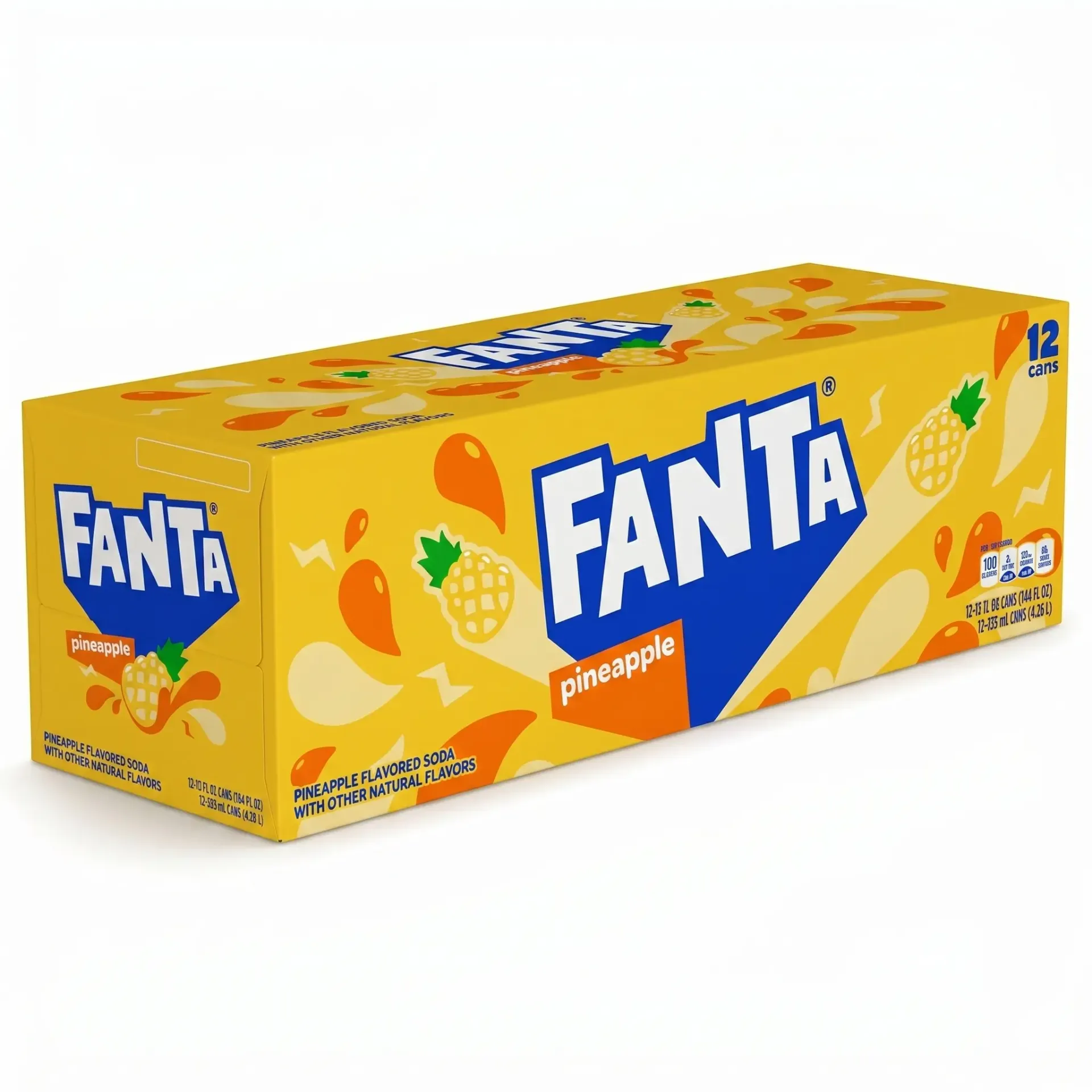 Fanta Ananas US Canette 12x355 Ml