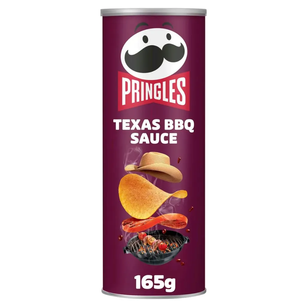 Pringles Texas BBQ Chips 165 Gr