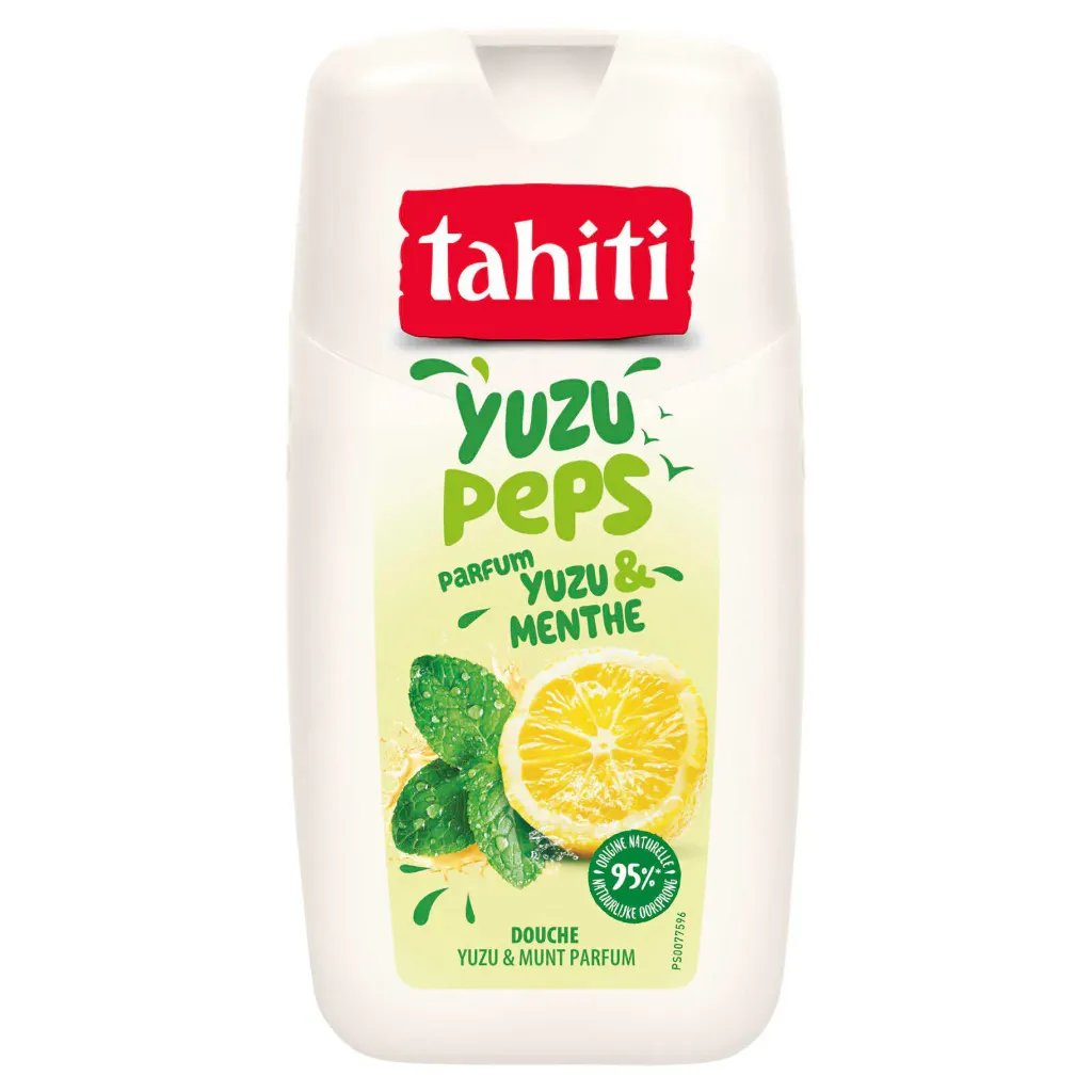 Tahiti Yuzu Peps Yuzu & Menthe Gel Douche 250 Ml