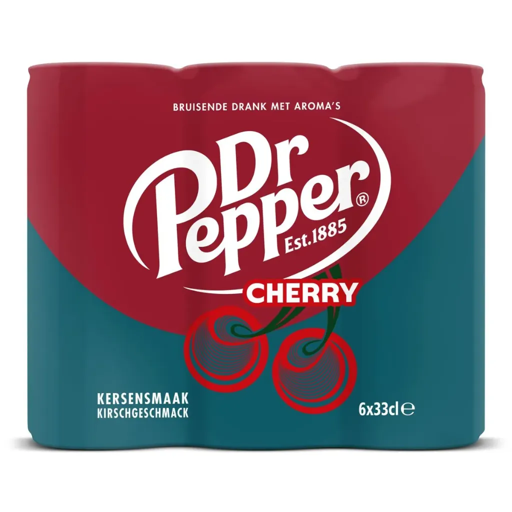 Dr Pepper Cherry Cola Canette 6x33 Cl
