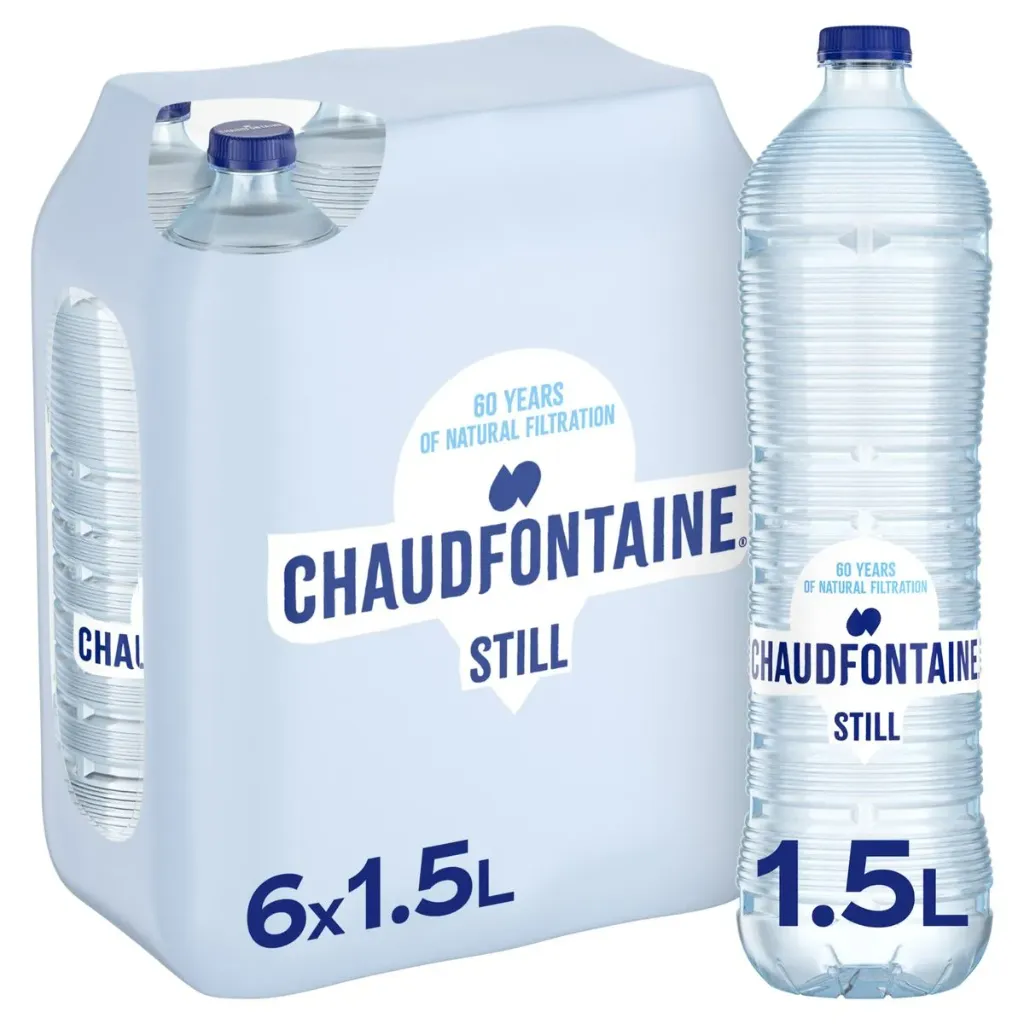Chaudfontaine Eau Plate Bouteille 6x1,5 L