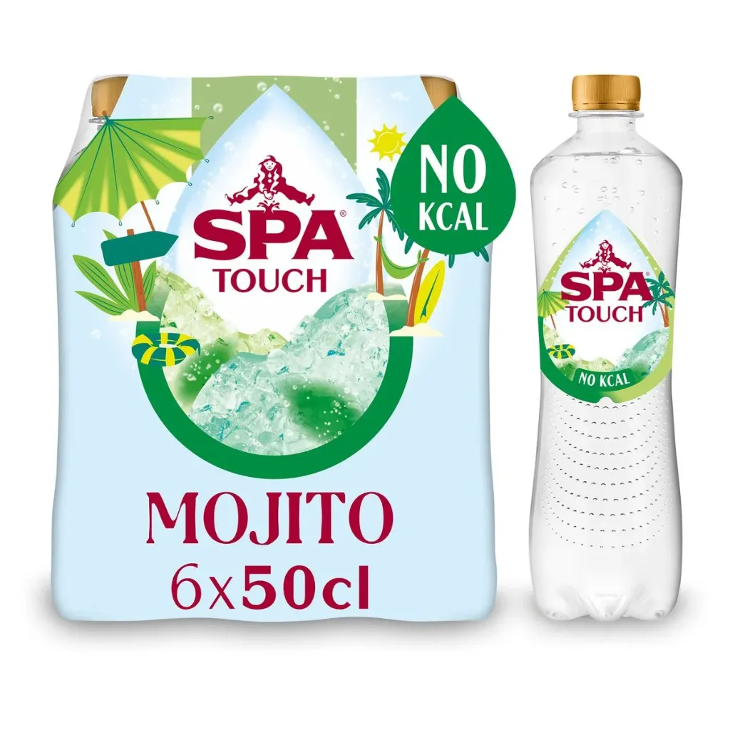Spa Touch Mojito Eau Pétillante Aromatisée 6x50 Cl