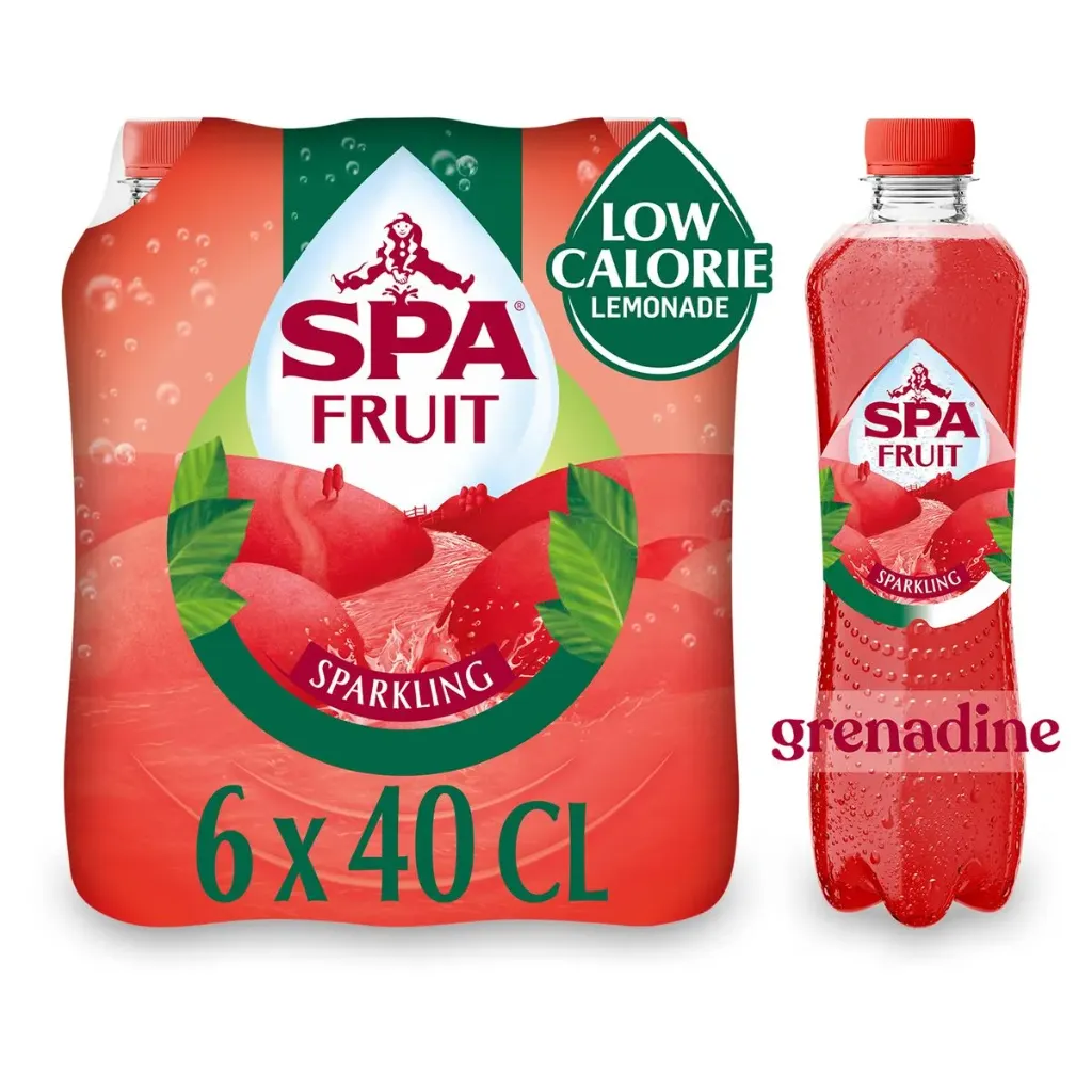 Spa Fruit Grenadine Bouteille 6x40 Cl