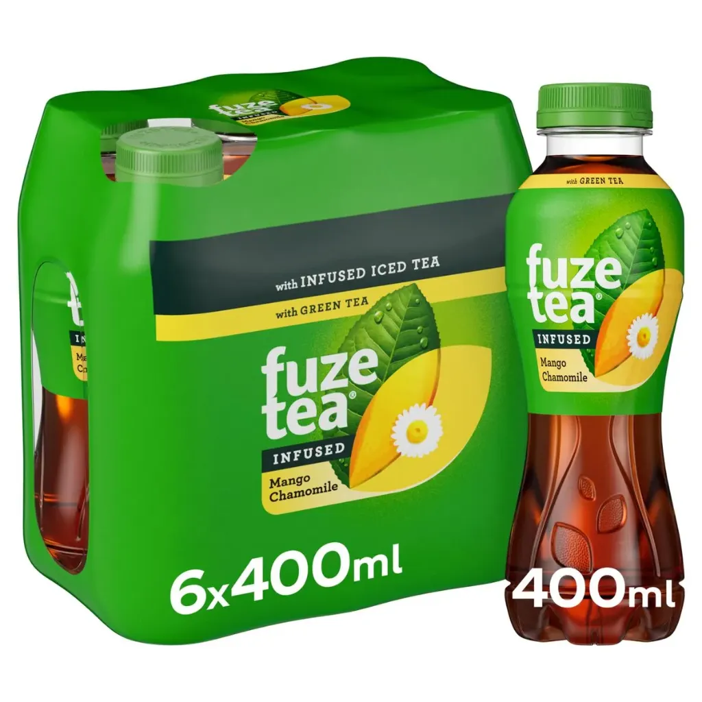 [FUZ004] Fuze Tea Green Mangue Camomille Bouteille 6x40 Cl