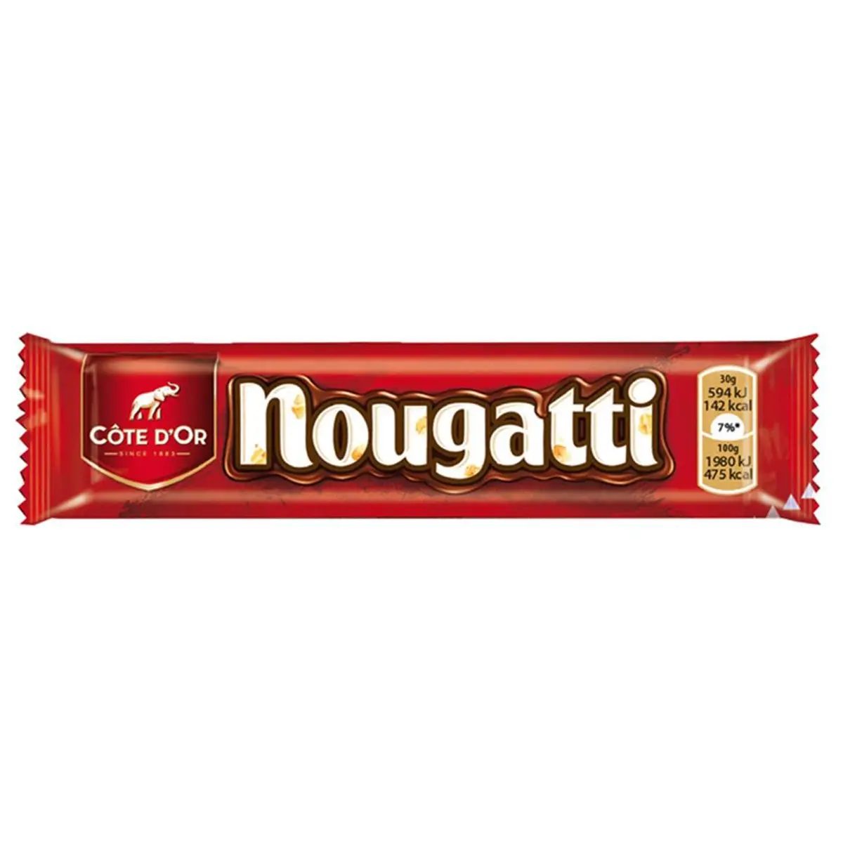 Côte d'Or Nougatti Barre Chocolatée 30 Gr