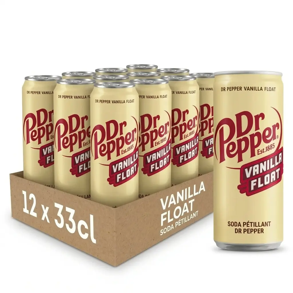 Dr Pepper Vanilla Float Canette 12x33 Cl