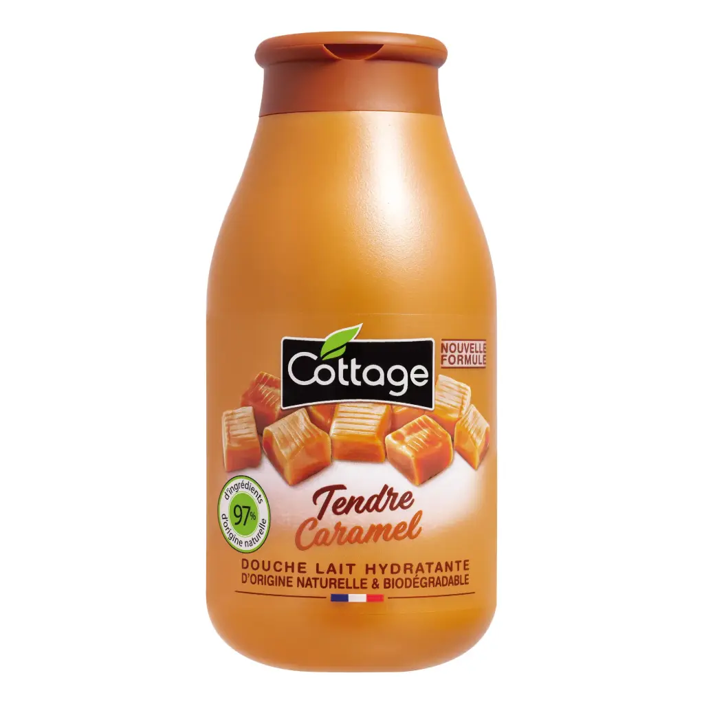 Cottage Tendre Caramel Douche Lait Hydratante 250 Ml