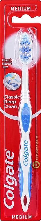Colgate Classic Deep Clean Medium Brosse à Dents 1 Pièce