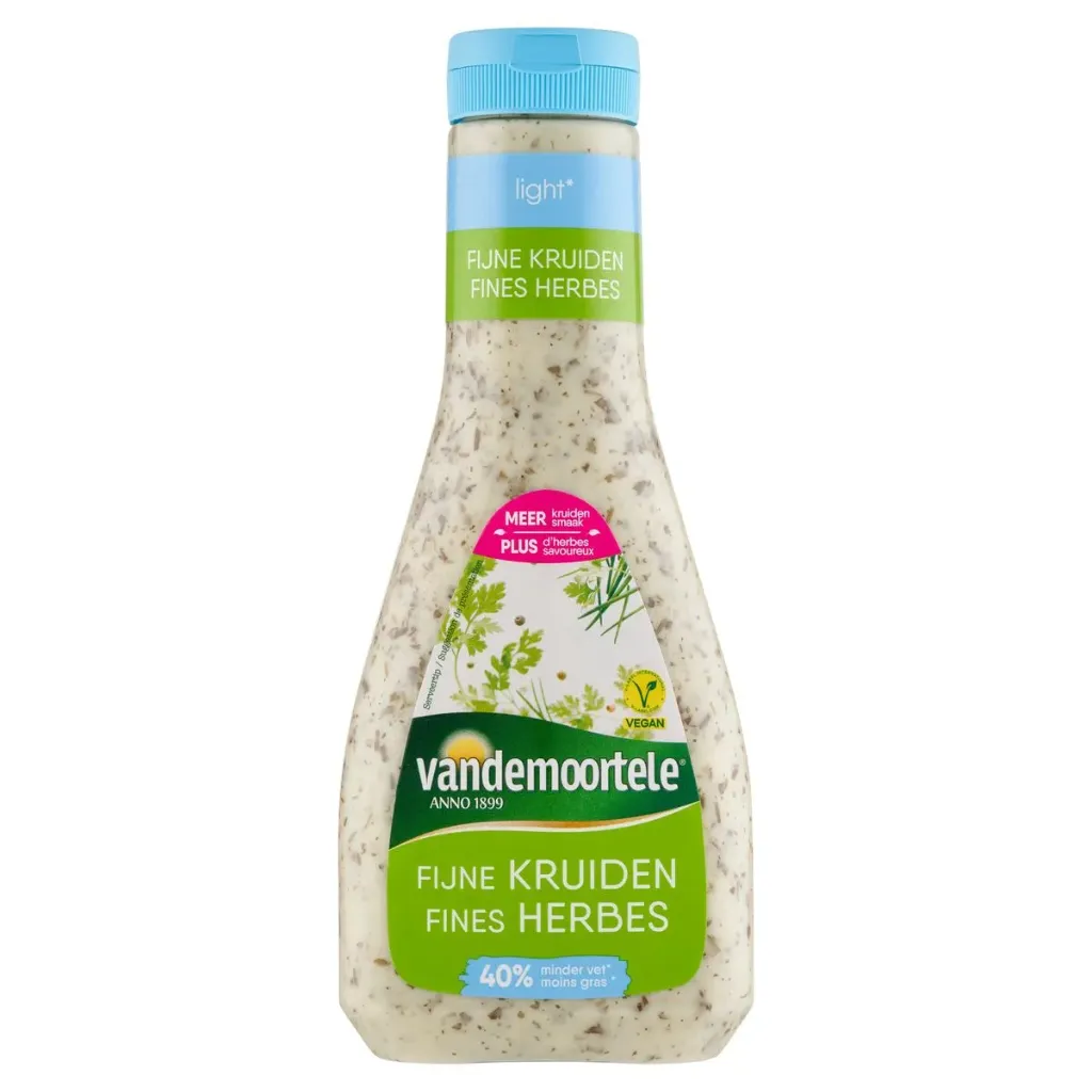 Vandemoortele Vinaigrette Light Fines Herbes 450 Ml