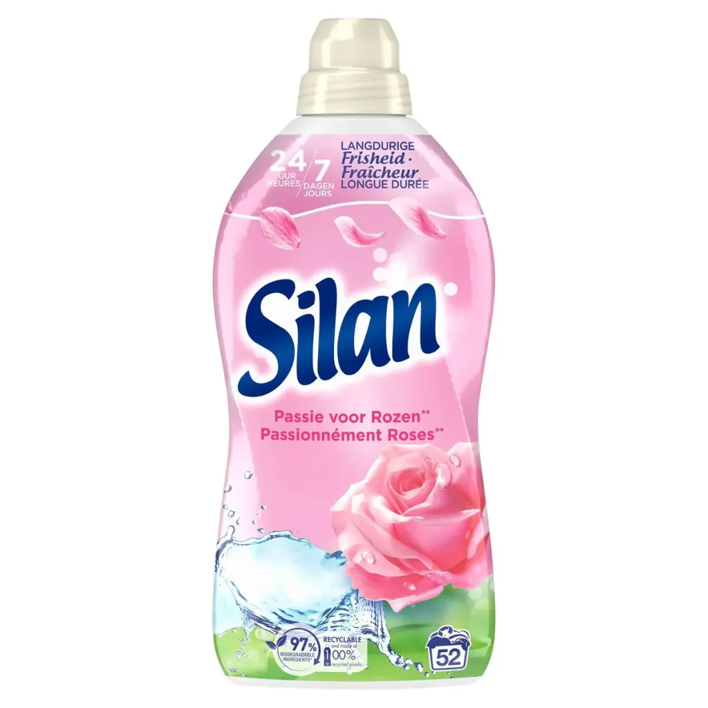 [000013] Silan Passionnément Roses Adoucissant 52 Doses