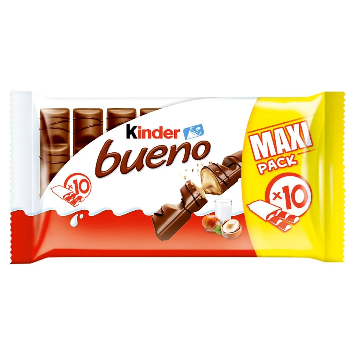 Kinder Bueno Barres Chocolatées 10x43 Gr