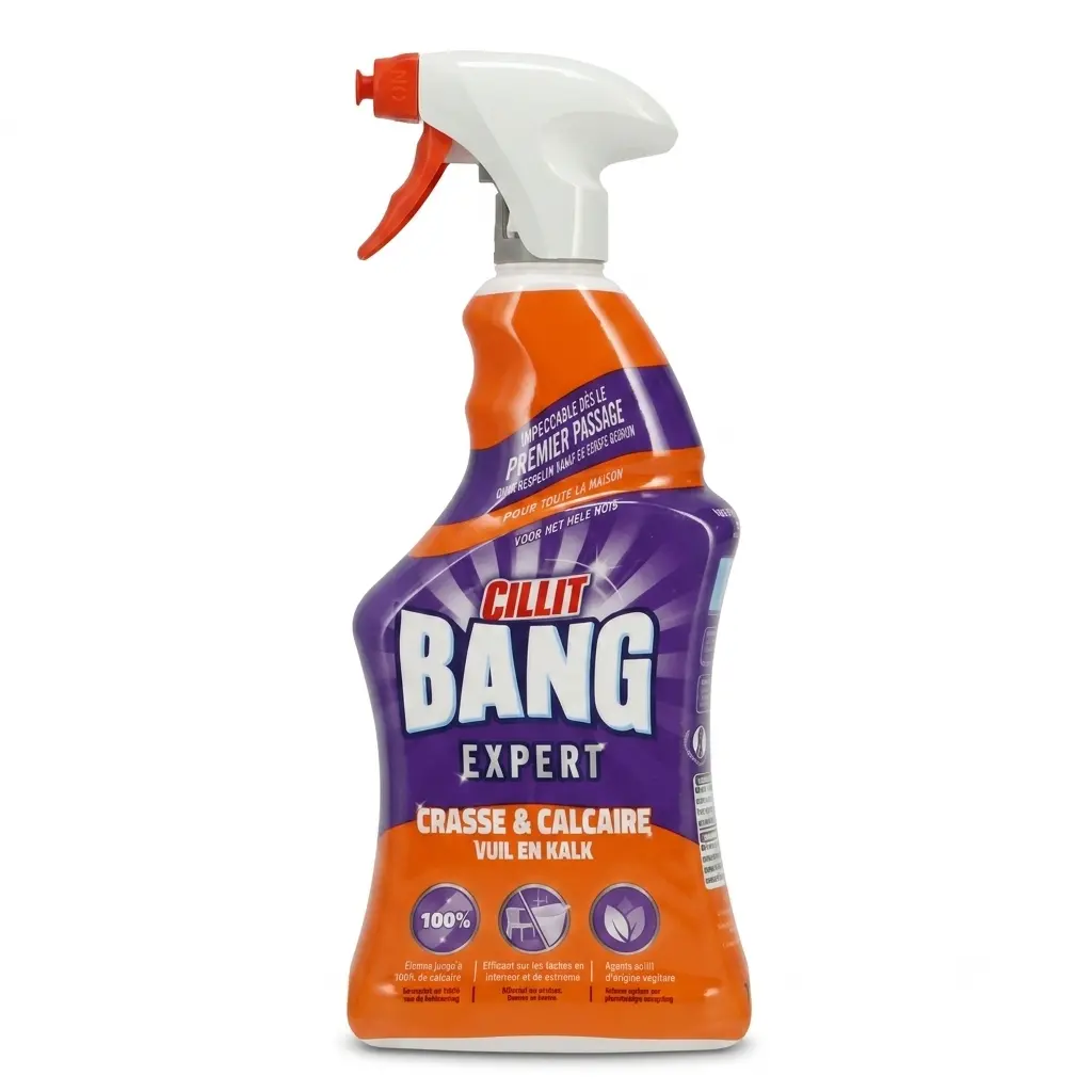 Cillit Bang Crasse & Calcaire Spray Nettoyant 750 Ml