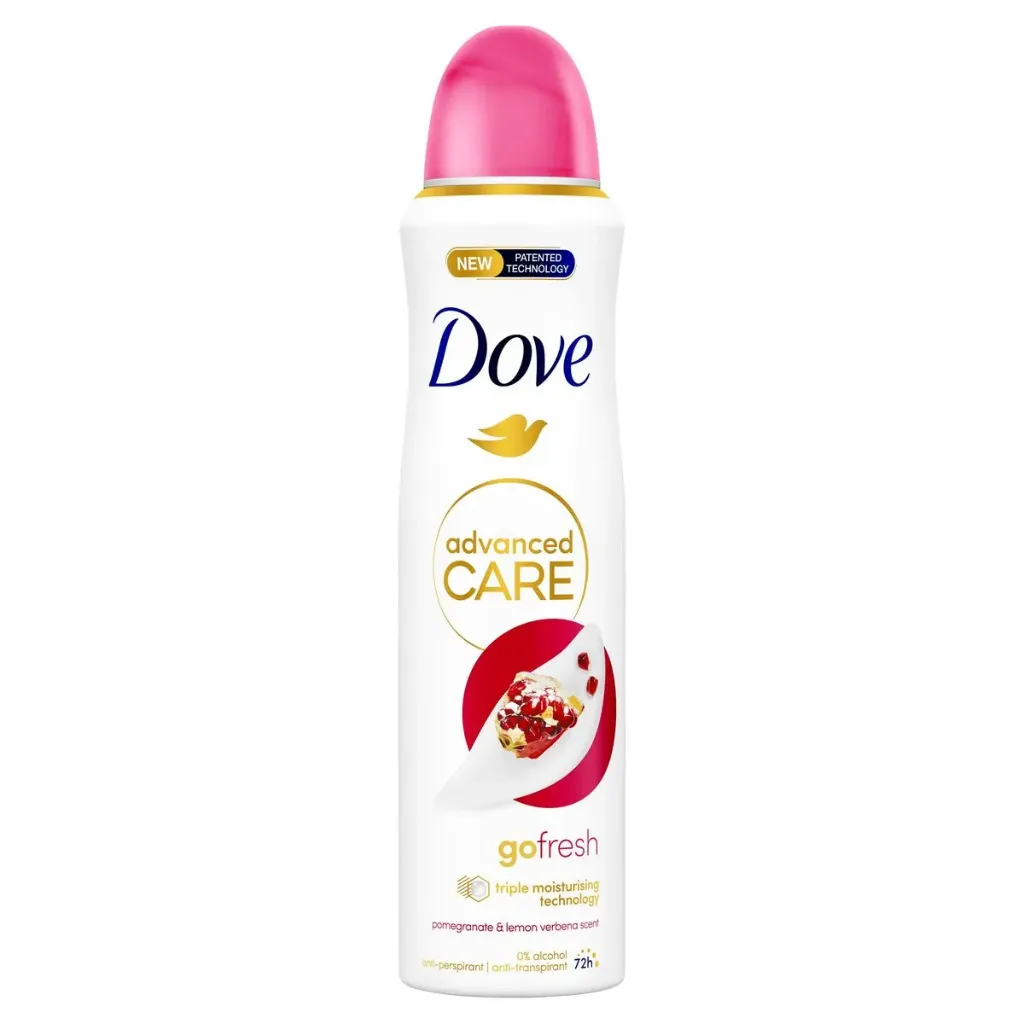 Dove Advanced Care Grenade & Citron Déodorant Spray 150 Ml