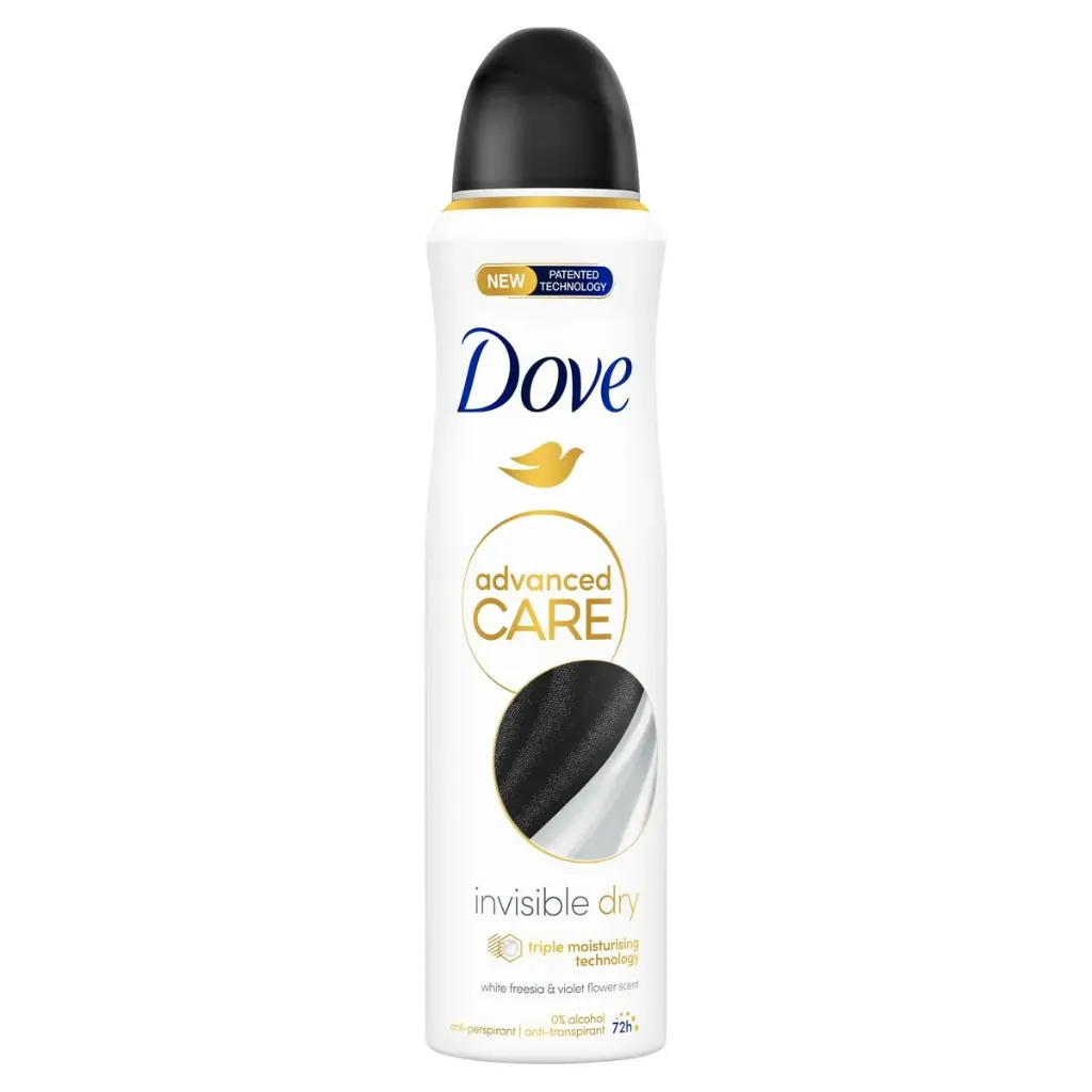 Dove Advanced Care Invisible Dry Déodorant Spray 150 Ml