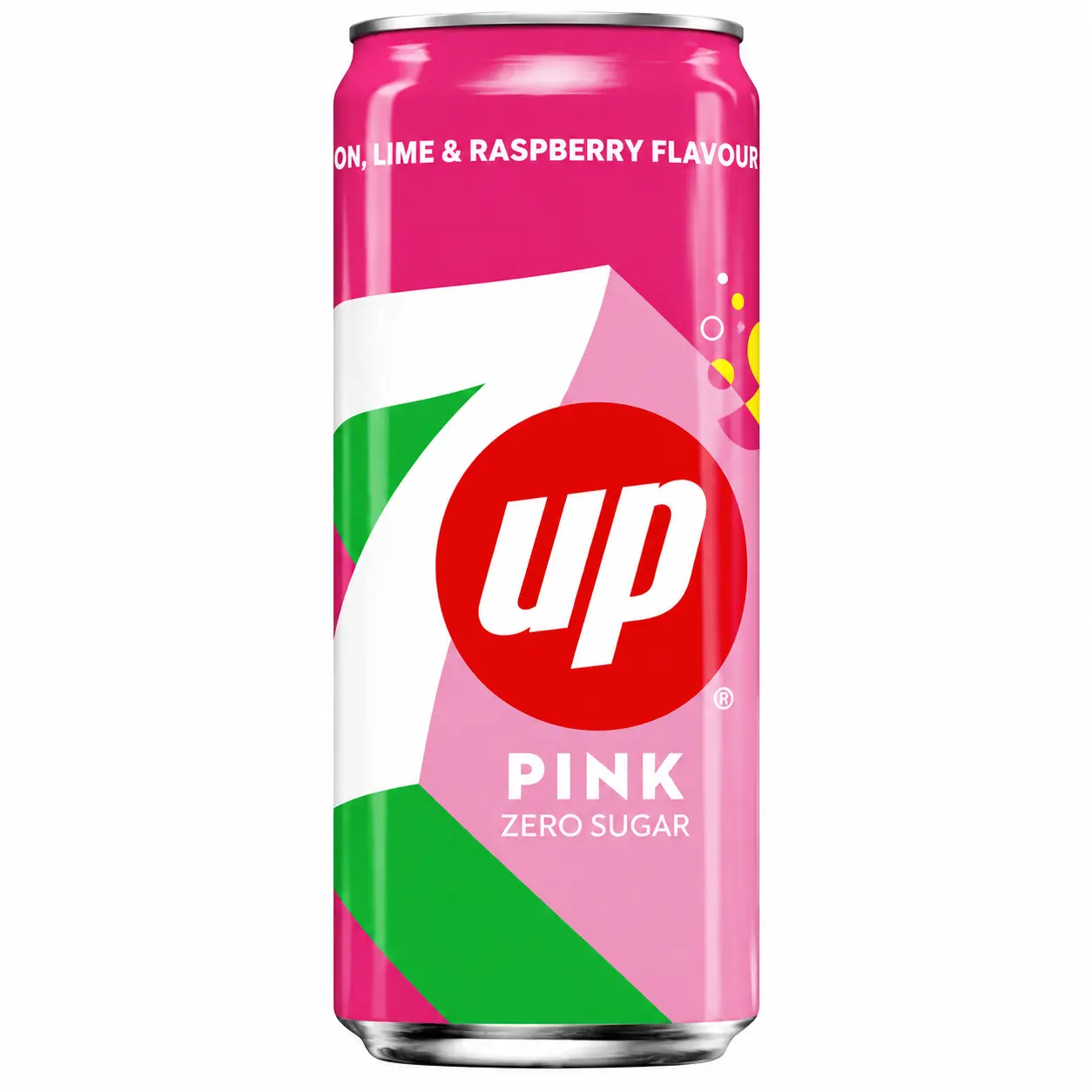 7up Pink Lemon, Lime & Framboise Zéro Sugar 33 Cl