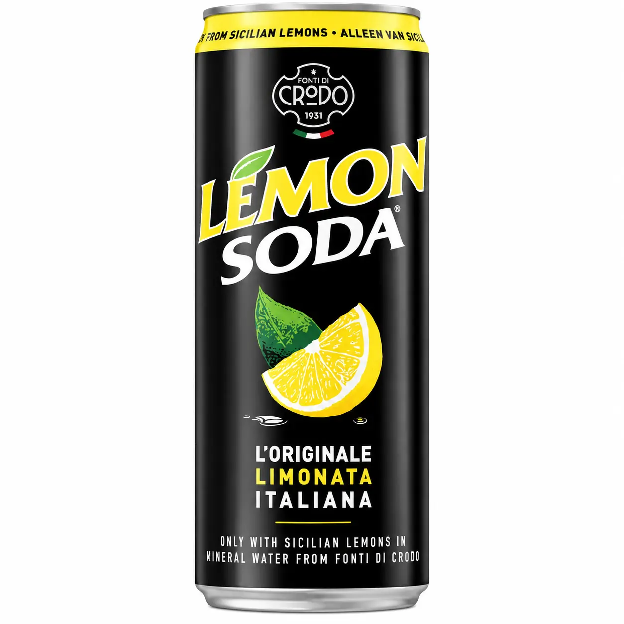 Crodo Lemon Soda Canette 33 Cl