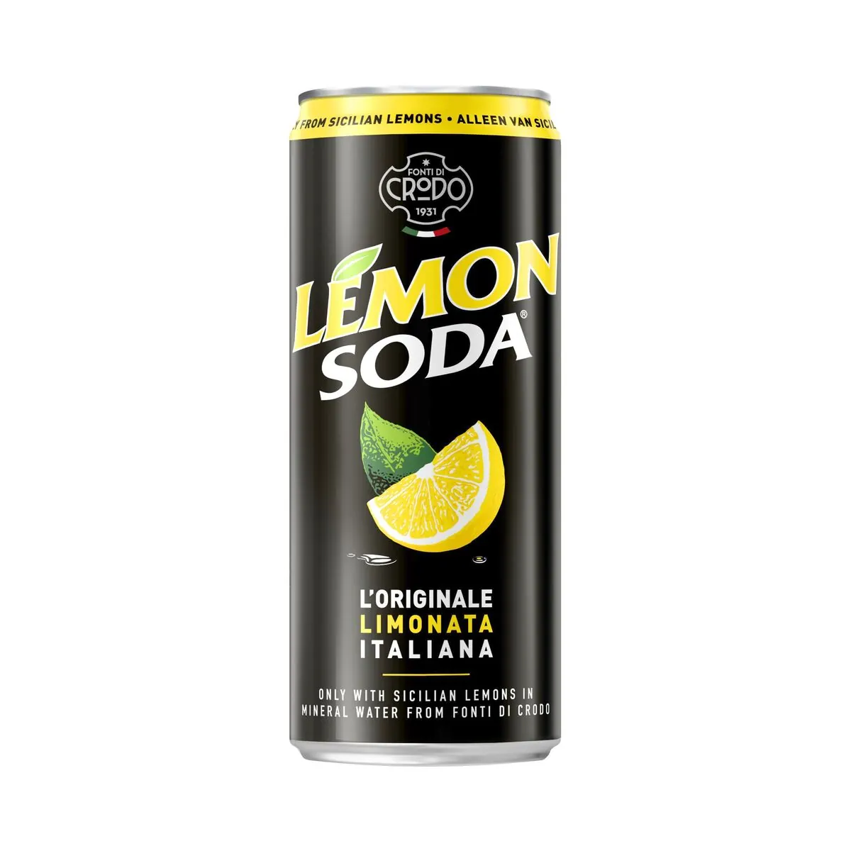 Crodo Lemon Soda Canette 33 Cl