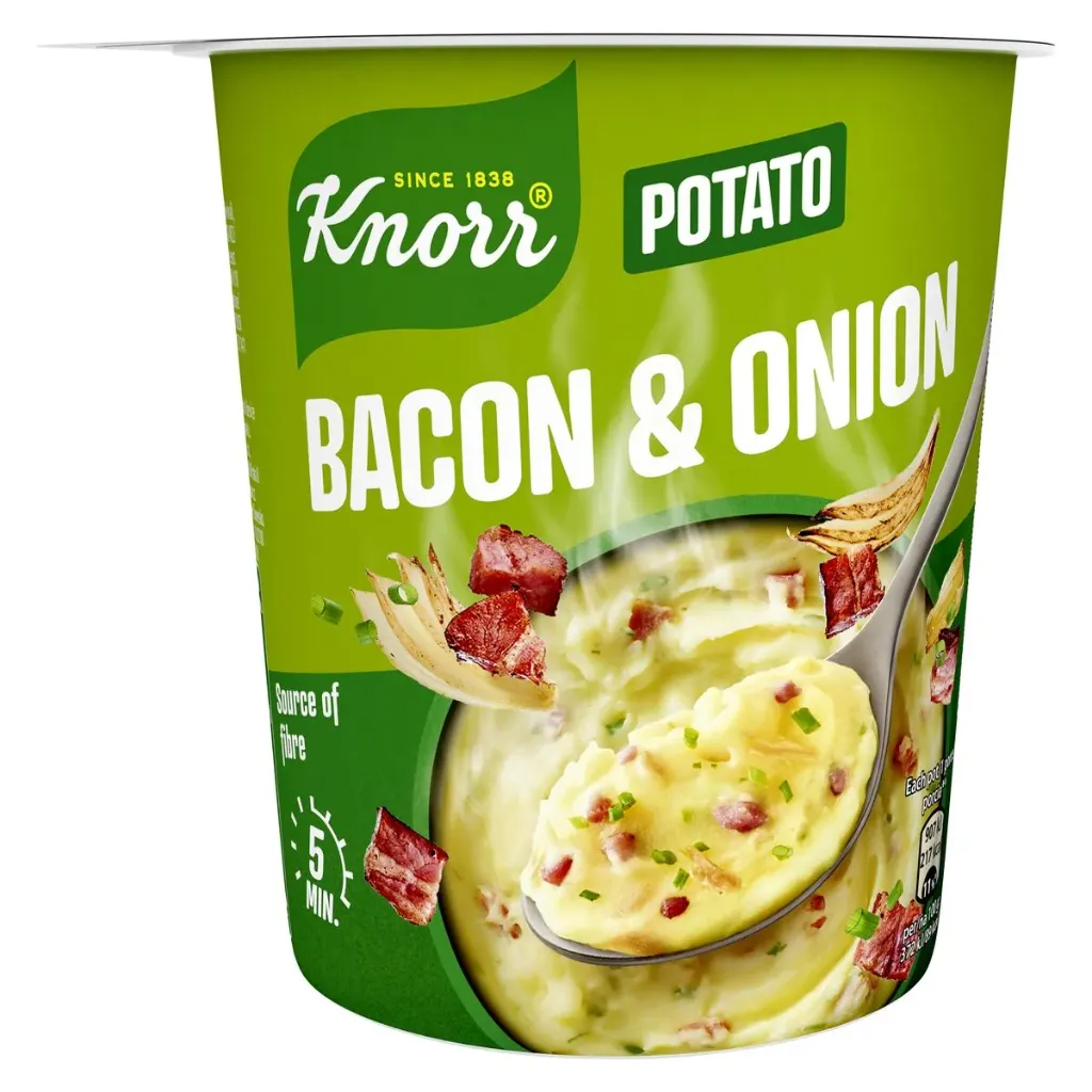 Knorr Potato Bacon & Onion Purée Instantanée 63 Gr