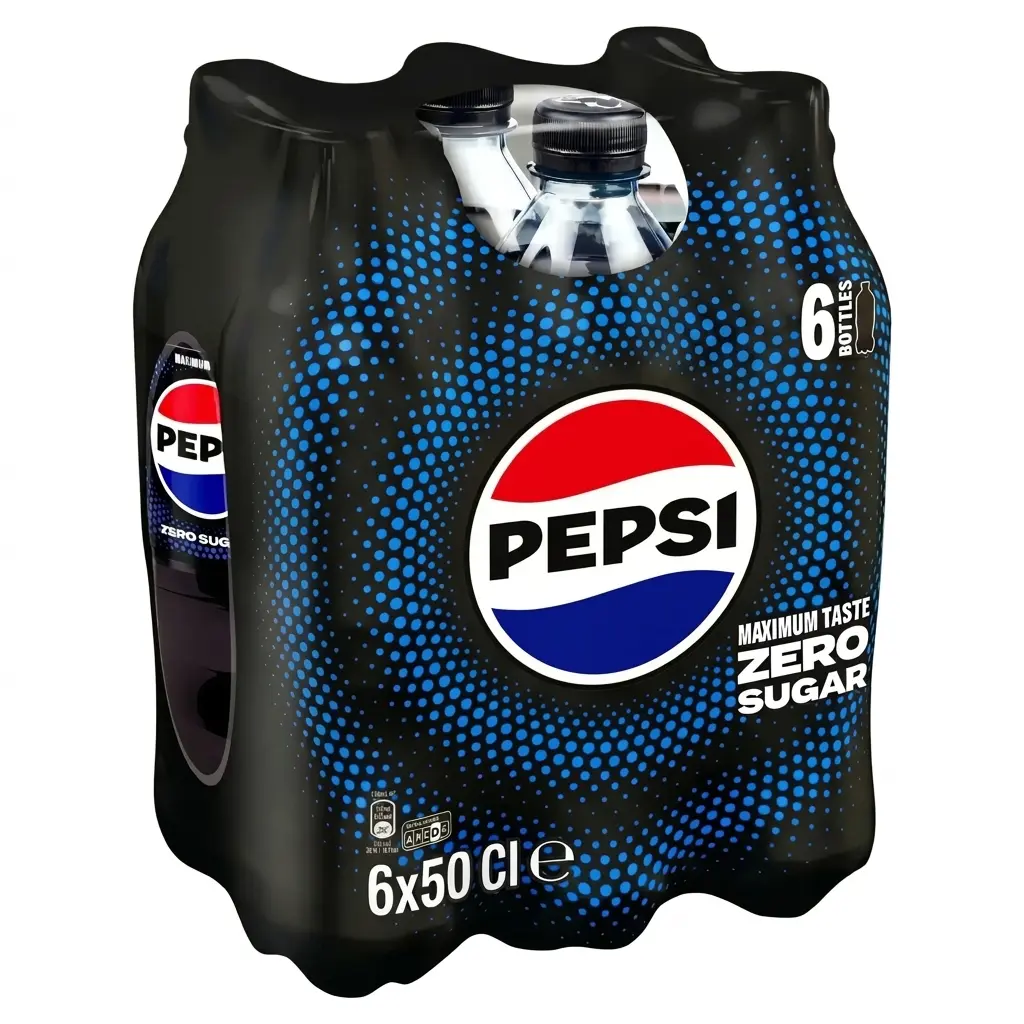 Pepsi Zero Sugar BE Bouteille 6x50 Cl