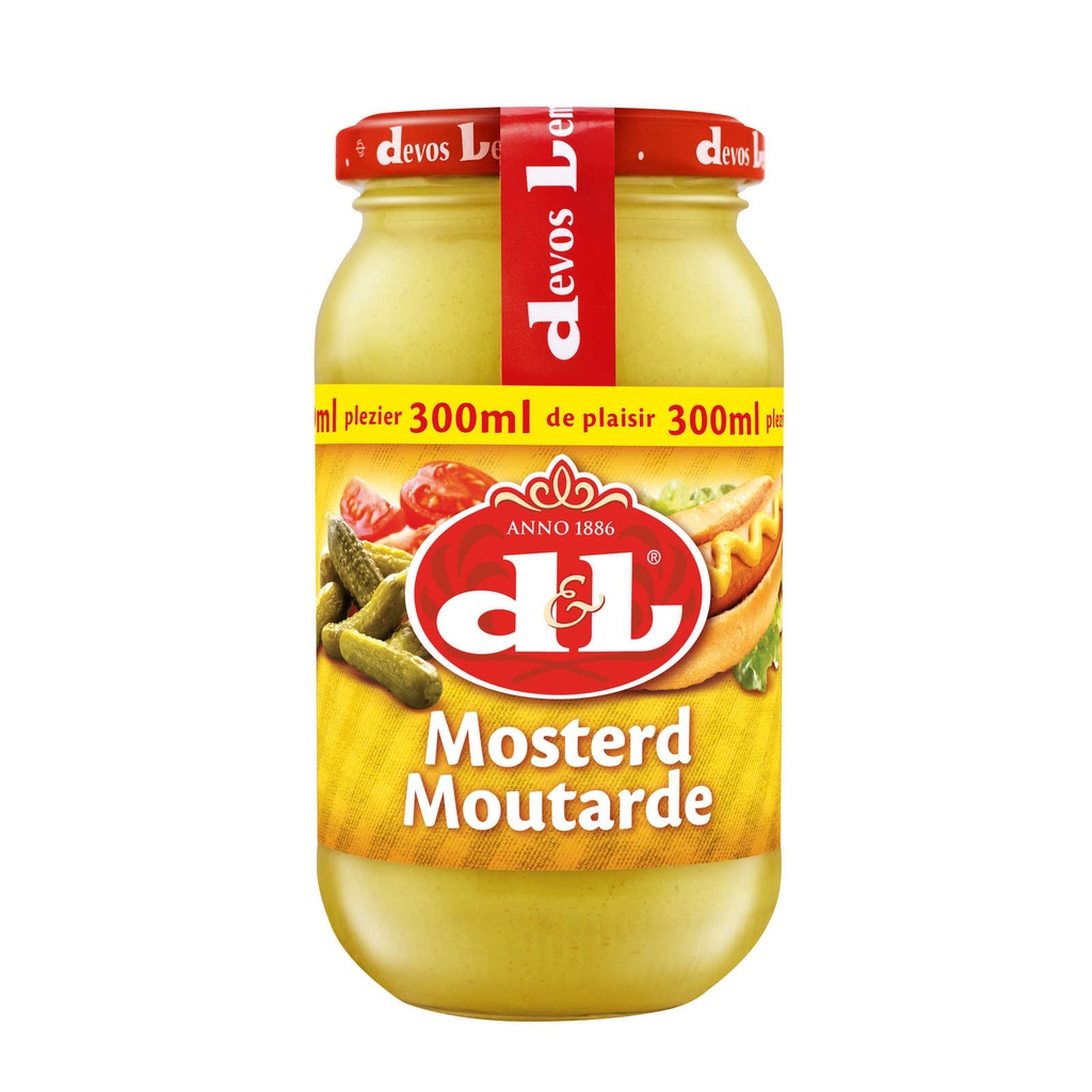 Devos Lemmens Moutarde Sauce 300 Ml