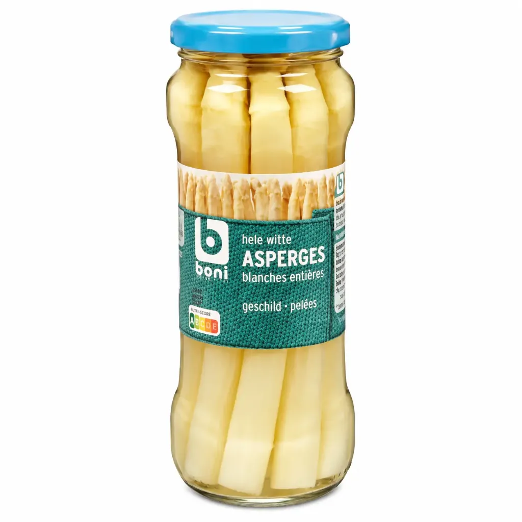 Boni Asperges Blanches Entières Pelées 330 Gr