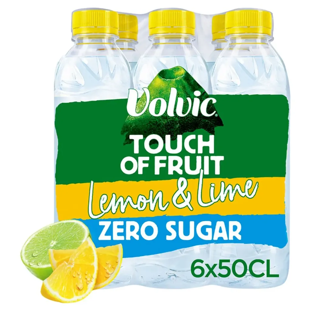 Volvic Touch Of Fruit Lemon & Lime Bouteille 6x50 Cl