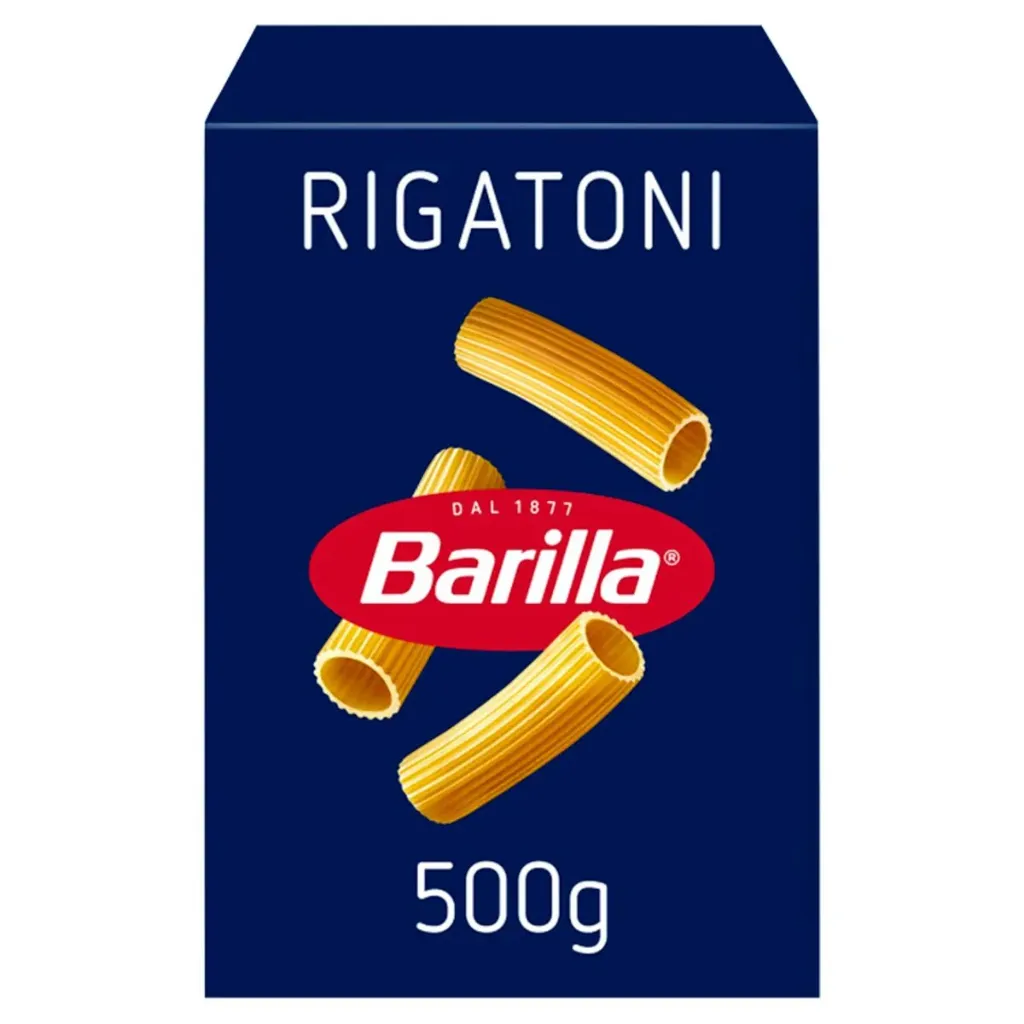 Barilla Rigatoni N89 Pâtes 500 Gr