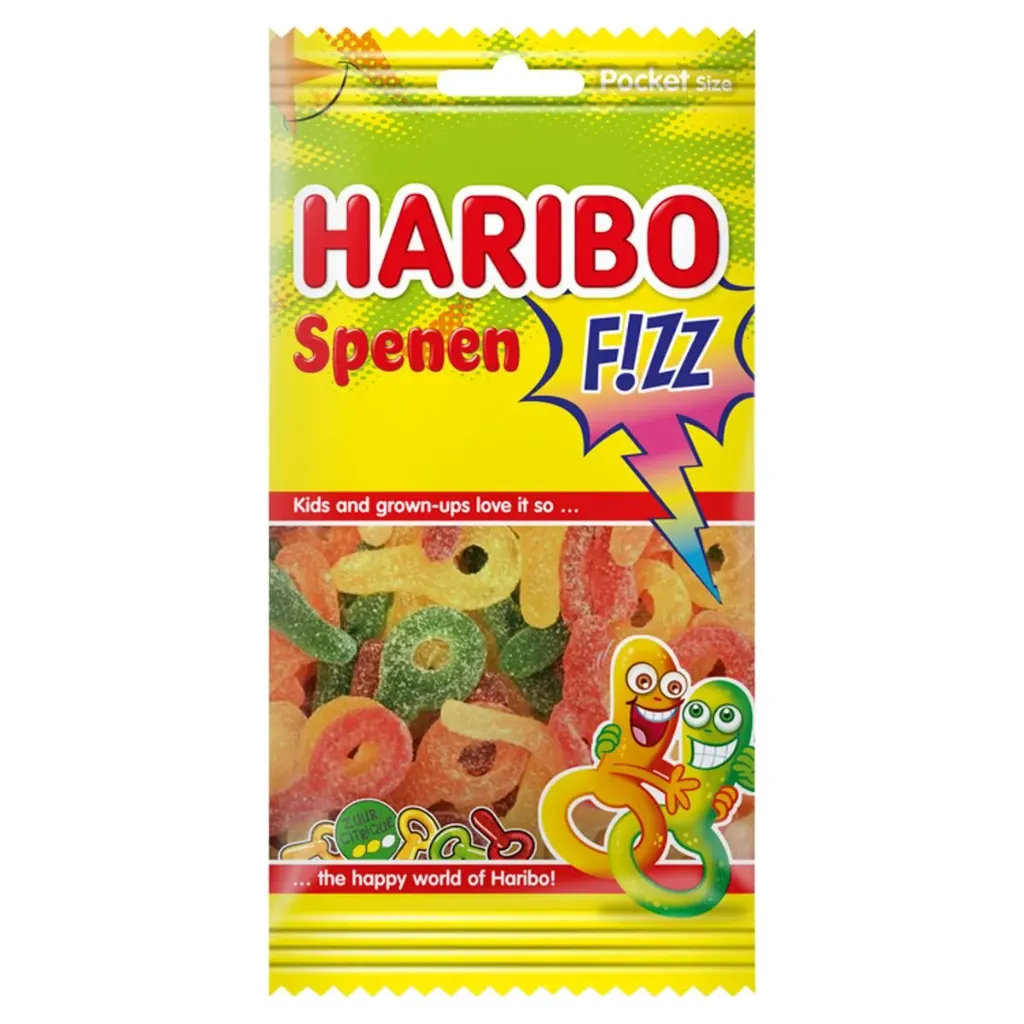Haribo Spenen Fizz Bonbons 145 Gr