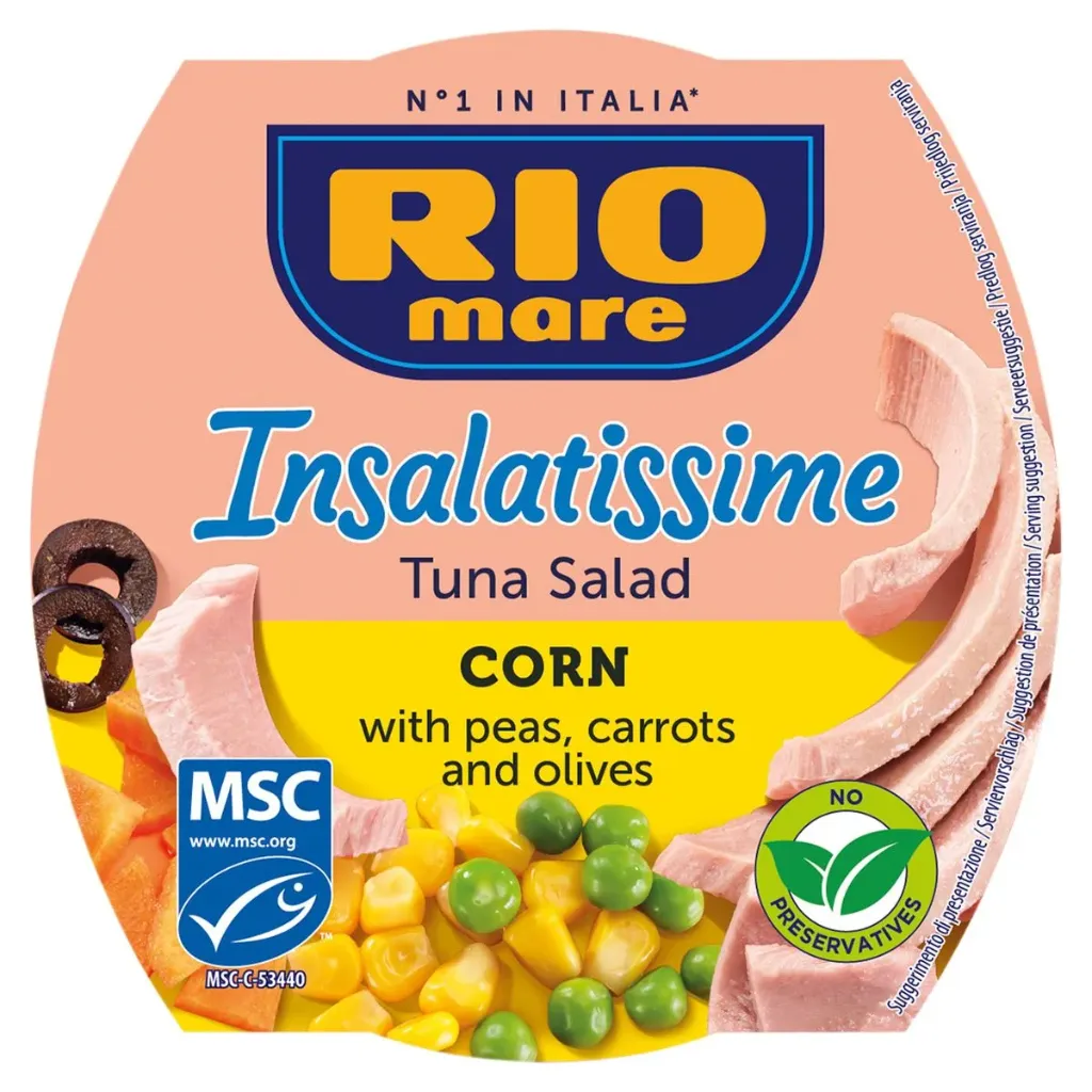 Rio Mare Insalatissime Maïs e Tonno 160 Gr