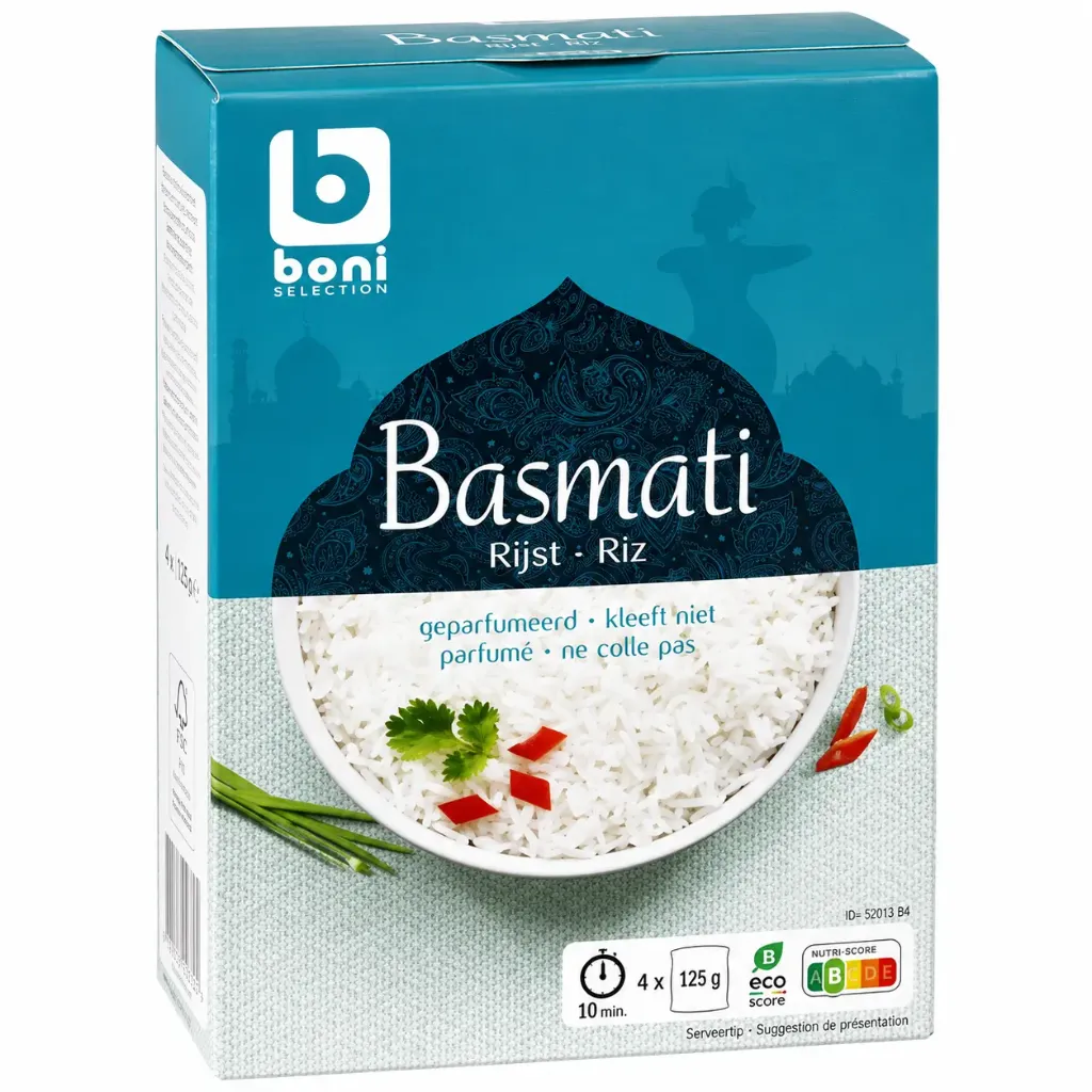 Boni Riz Basmati Sachets 4x125 Gr