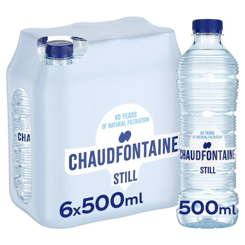 Chaudfontaine Eau Plate Bouteille 6x50 Cl
