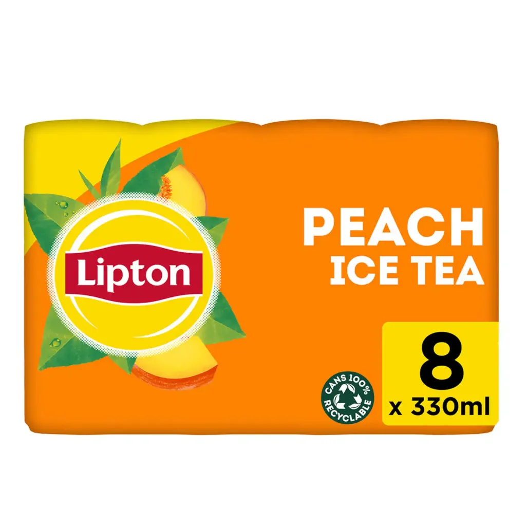 Lipton Iced Tea Pêche SLIM Canette 8x33 Cl