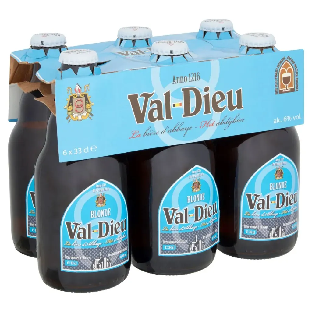 Val Dieu Blonde 6% Bouteille 6x33 Cl