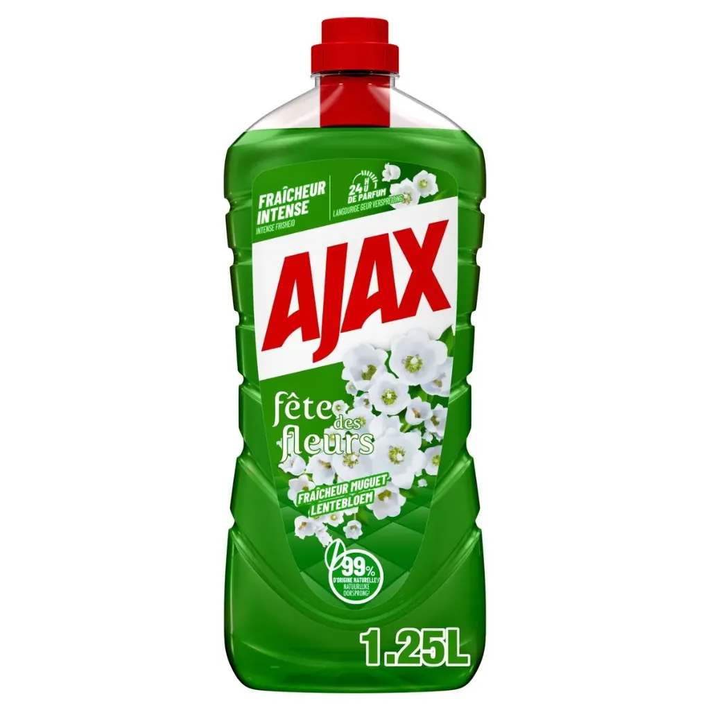 Ajax Fête des Fleurs Fraîcheur Muguet Nettoyant Sol 1,25 L