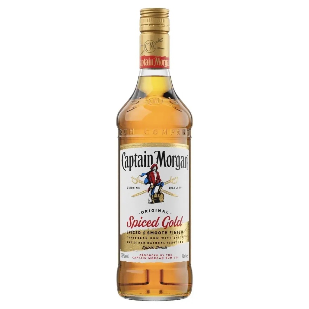 Captain Morgan Original Spiced Gold 35% Bouteille 70 Cl