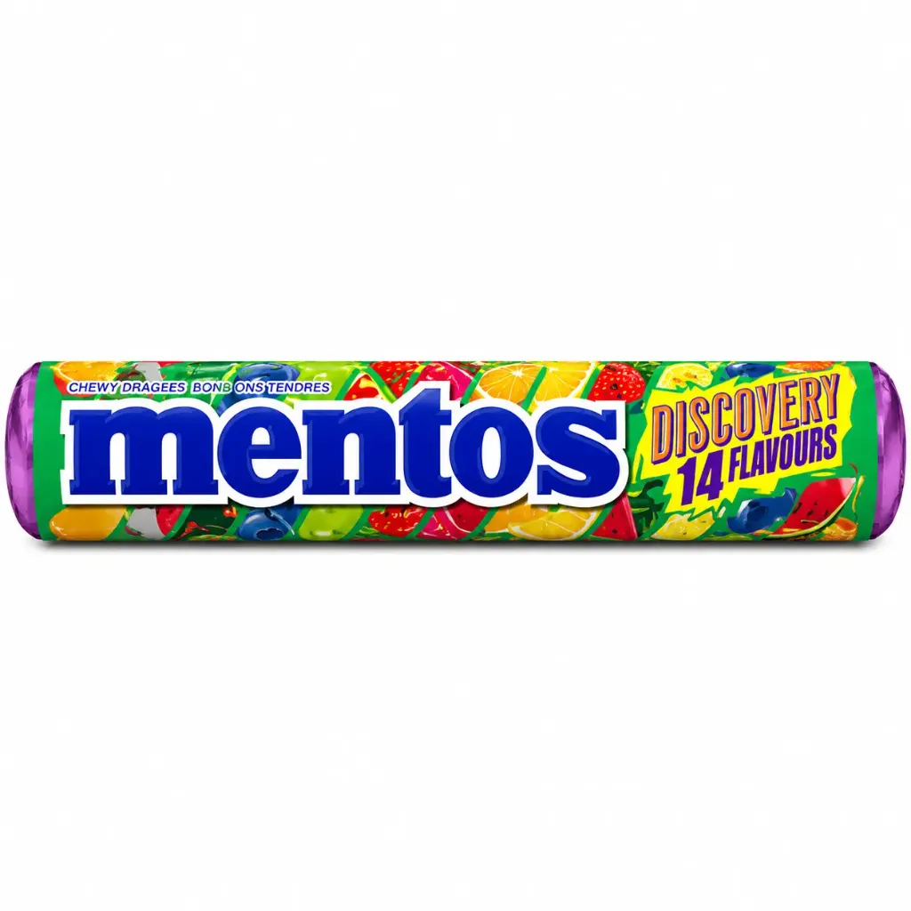 Mentos Discovery Rouleau Bonbons 37,5 Gr