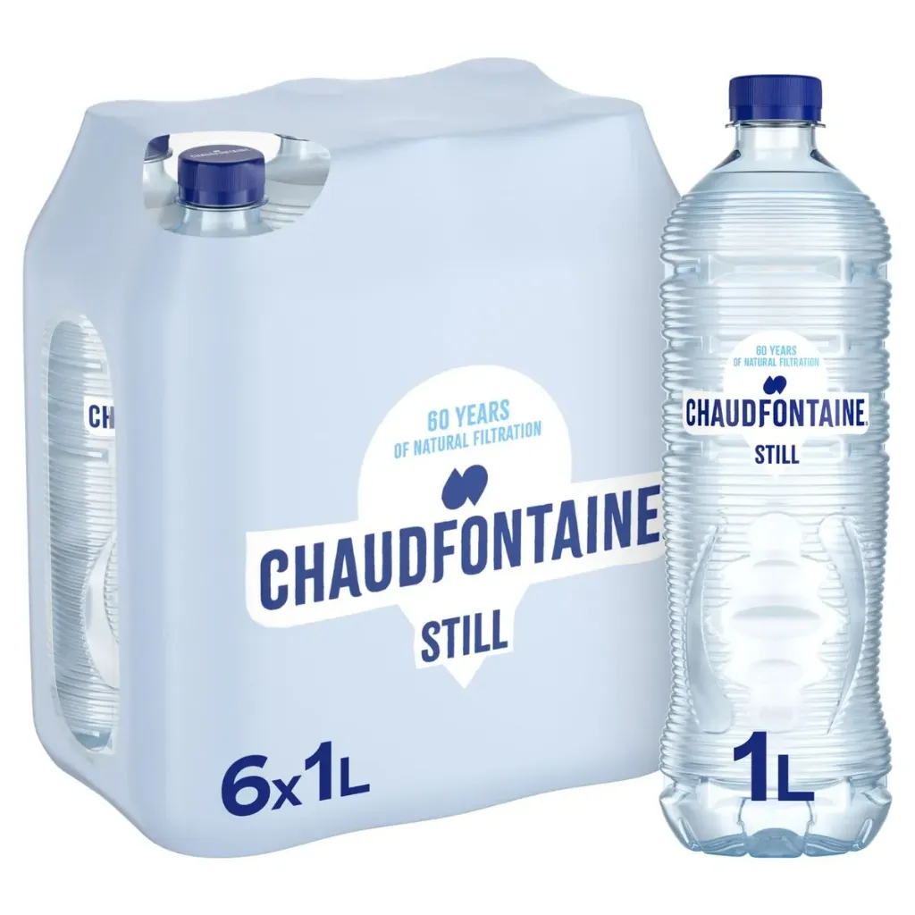 Chaudfontaine Eau Plate Bouteille 6x1 L