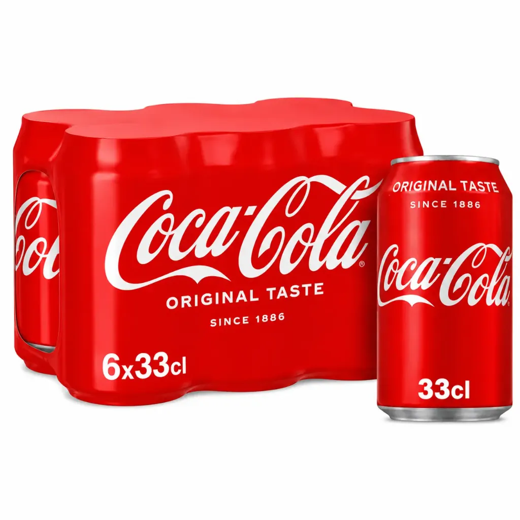 Coca-Cola Original FAT Canette Import 6x33 Cl