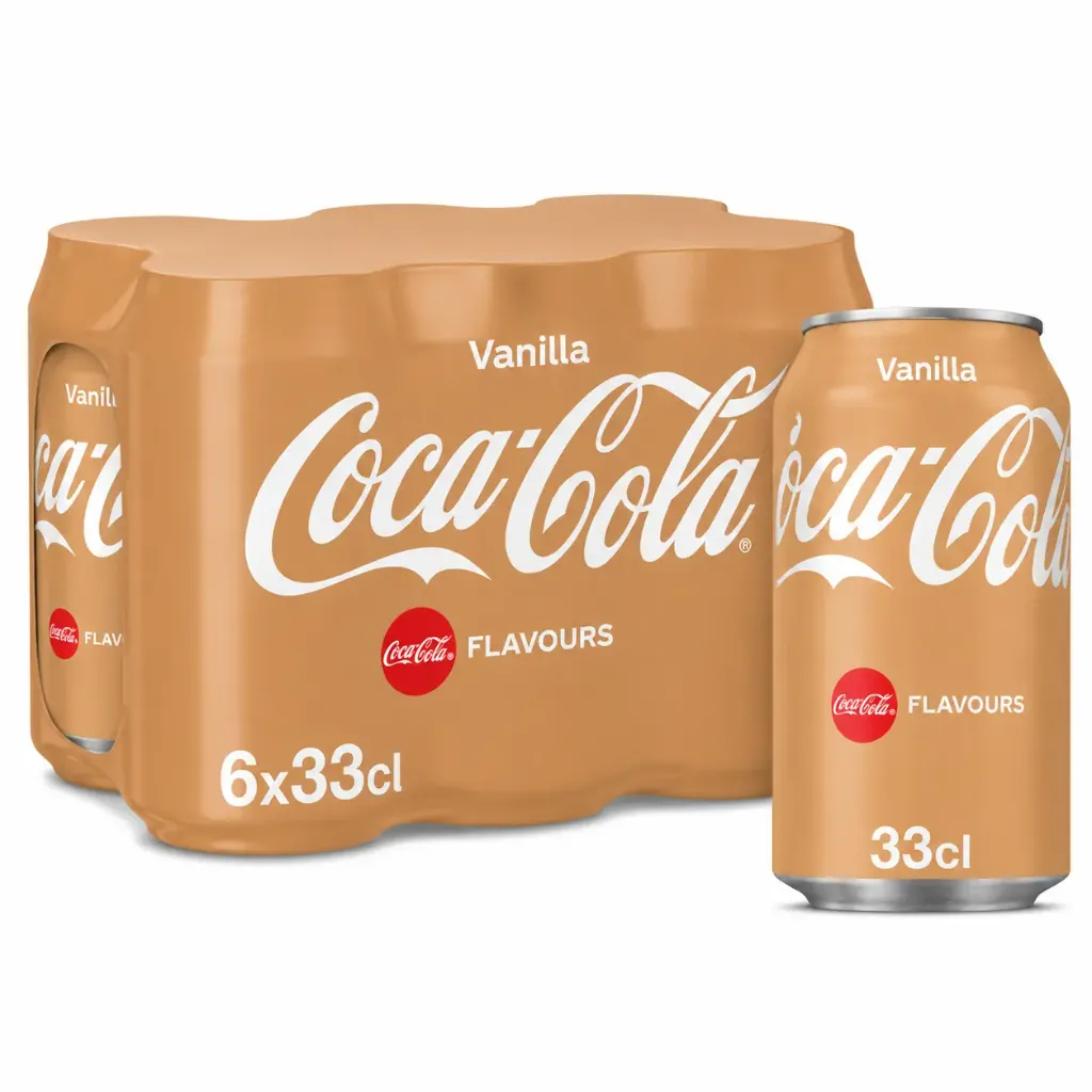 Coca-Cola Vanille FAT Canette Import 6x33 Cl