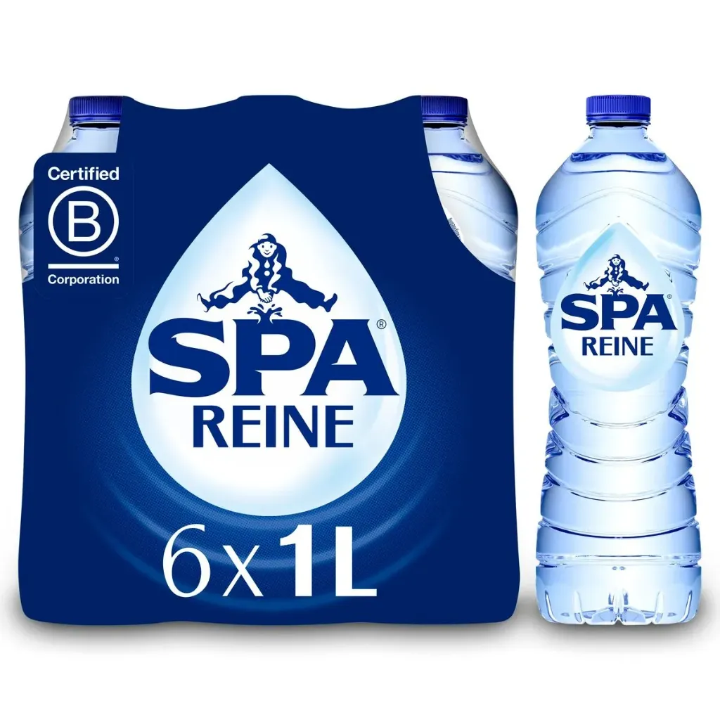 Spa Reine Eau Plate Bouteille 6x1 L