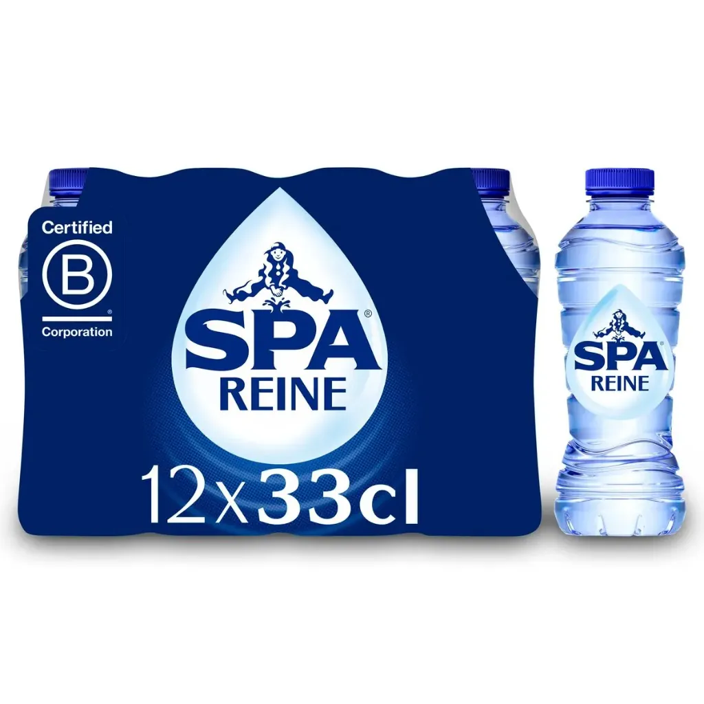 Spa Reine Eau Plate Bouteille 12x33 Cl