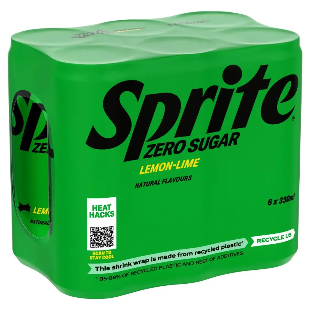Sprite Zero Sugar Canette 6x33 Cl