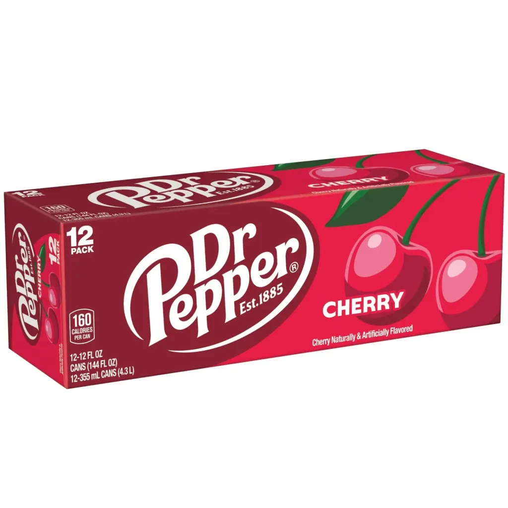 Dr Pepper Cherry Import US Canette 12x355 Ml